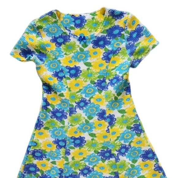 Flower Power Girls Dress || s12 EUC - Picture 1 of 9